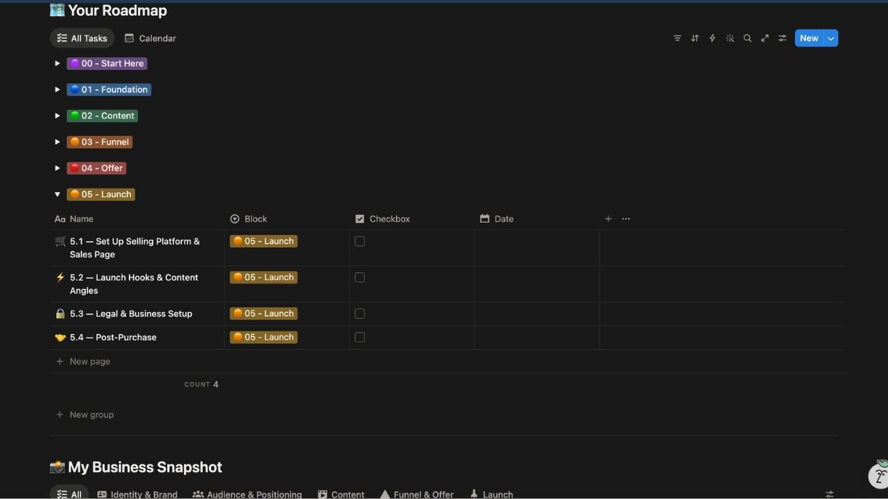 Your launch isn't a separate project. It's the final block of a system you've been building since day one.